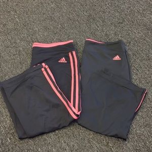 Adidas Active Capri Lot of Two